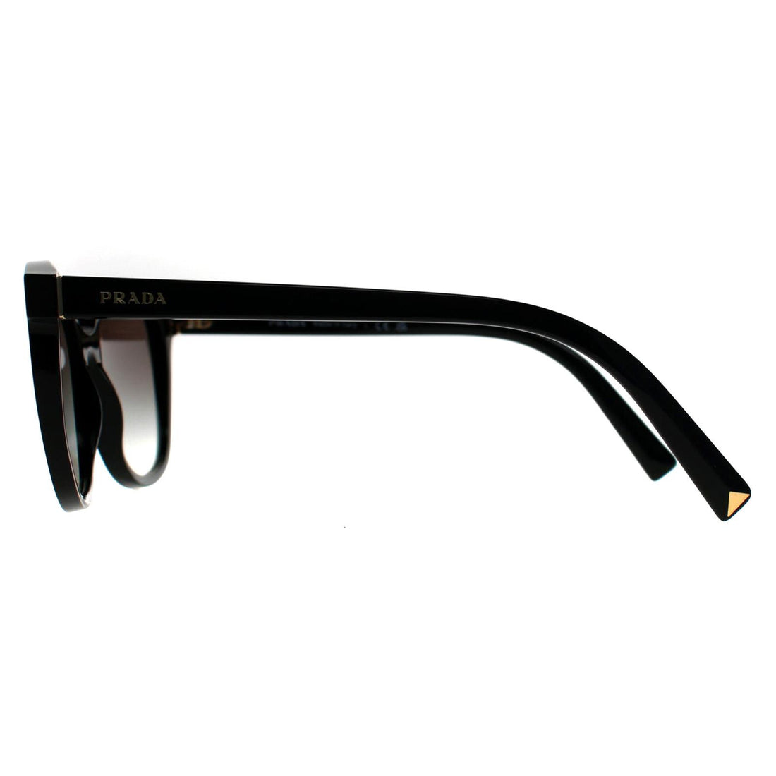 Prada Sunglasses PR22ZS 1AB0A7 Black Grey Gradient