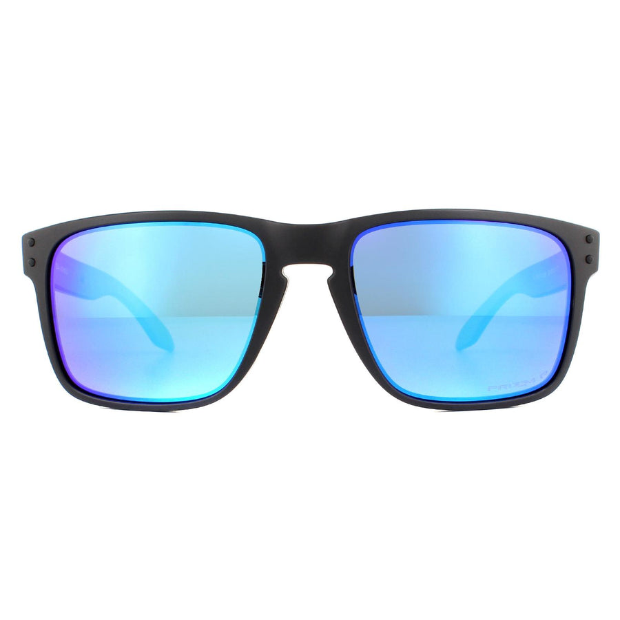 Oakley Holbrook XL oo9417 Sunglasses Matte Black Prizm Sapphire Iridium Polarized