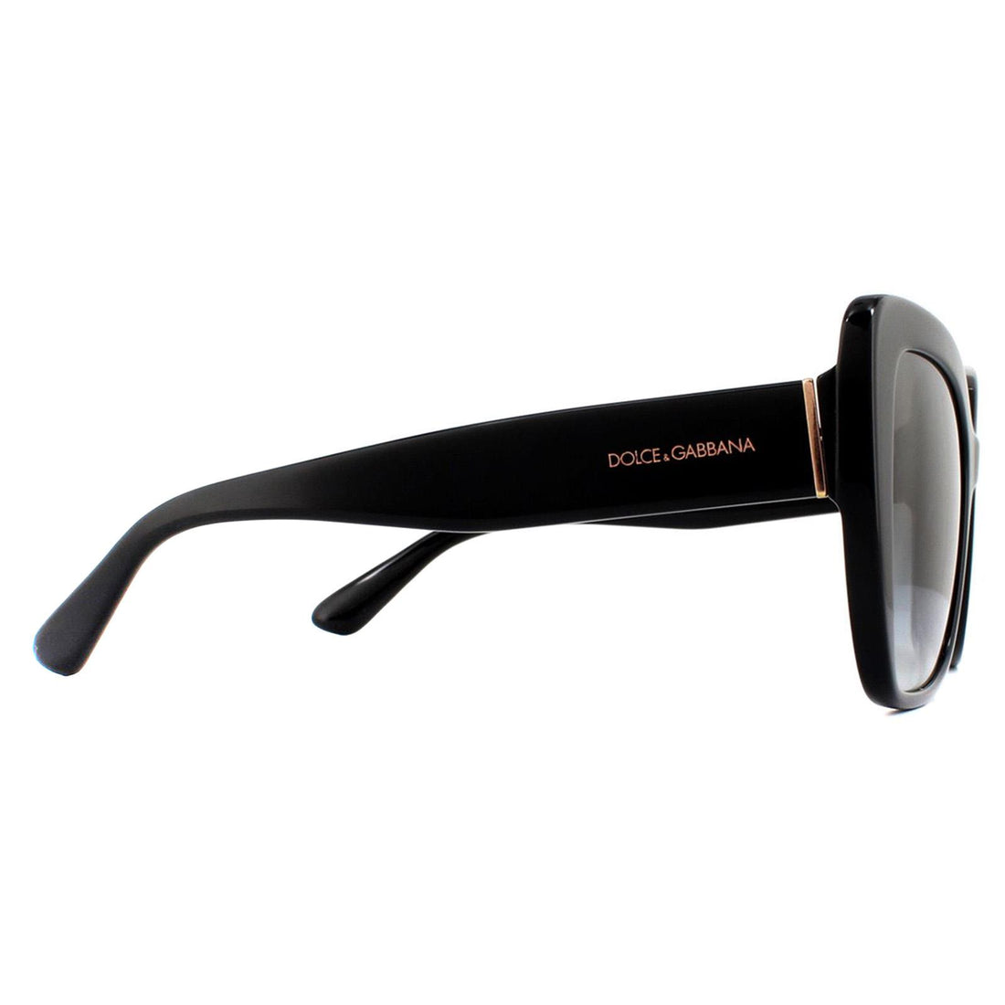 Dolce & Gabbana Sunglasses DG4348 501/8G Black Grey Gradient