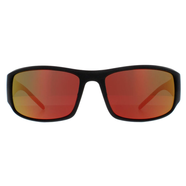 Bolle Sunglasses King BS026006 Matte Black Volt+ Ruby Polarized