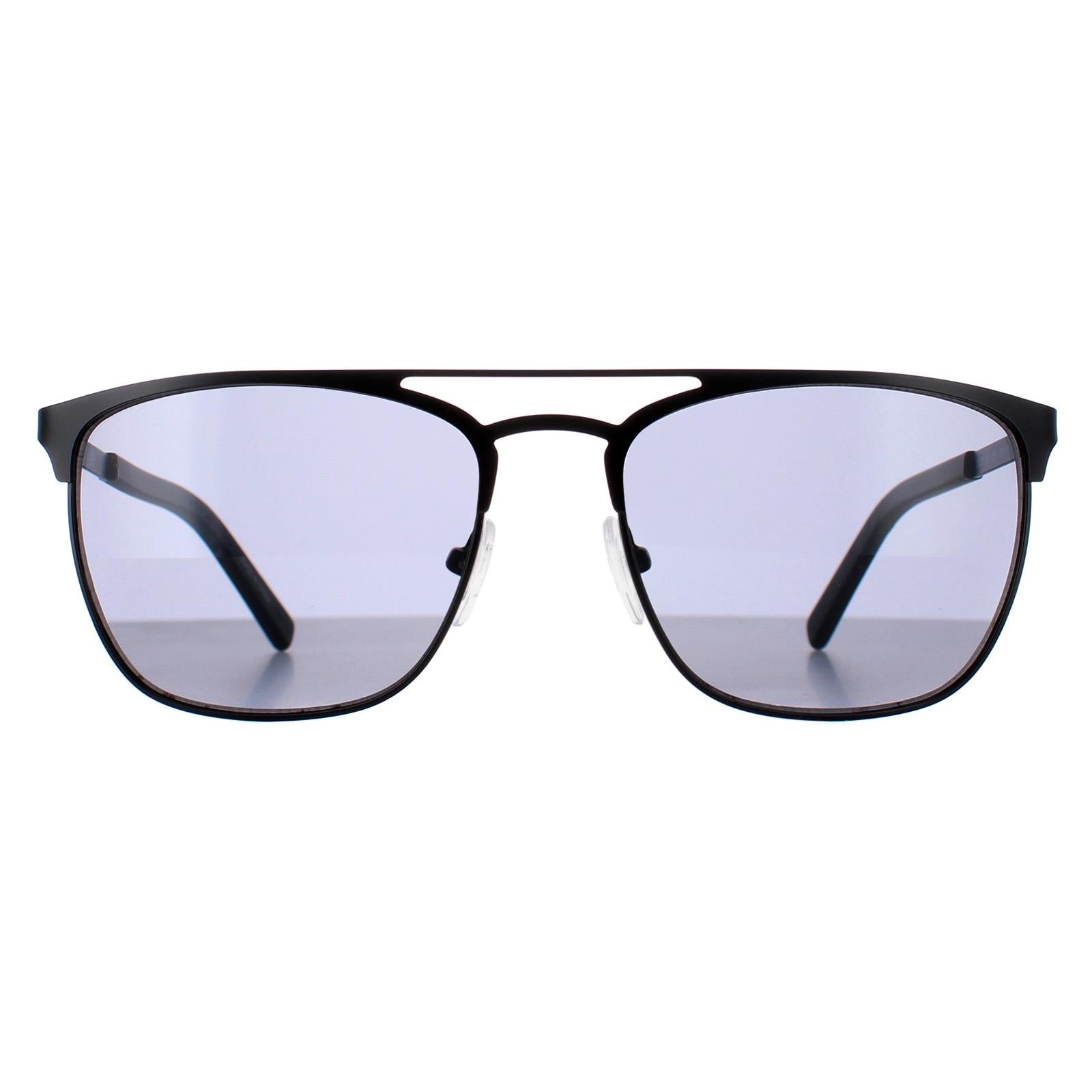 Sunglasses CK20123S 001 Matte Black Solid Smoke