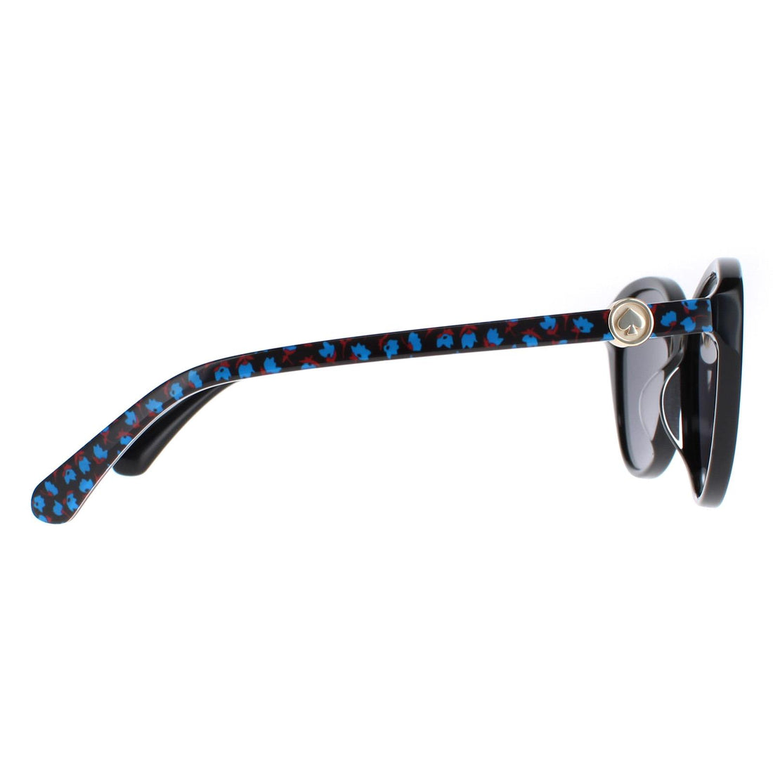 Kate Spade Sunglasses Visalia/G/S 7RM M9 Pattern Black Grey Polarised