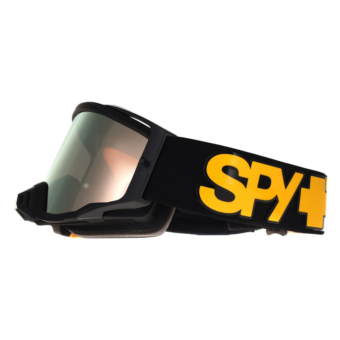 Spy MX Motocross Goggle Foundation Plus 3200000000031 Speedway Matte Black Smoke Platinum Mirror & Clear