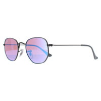 Ray-Ban Junior Sunglasses 9541SN 261/7V Grey Black Violet Blue Mirror