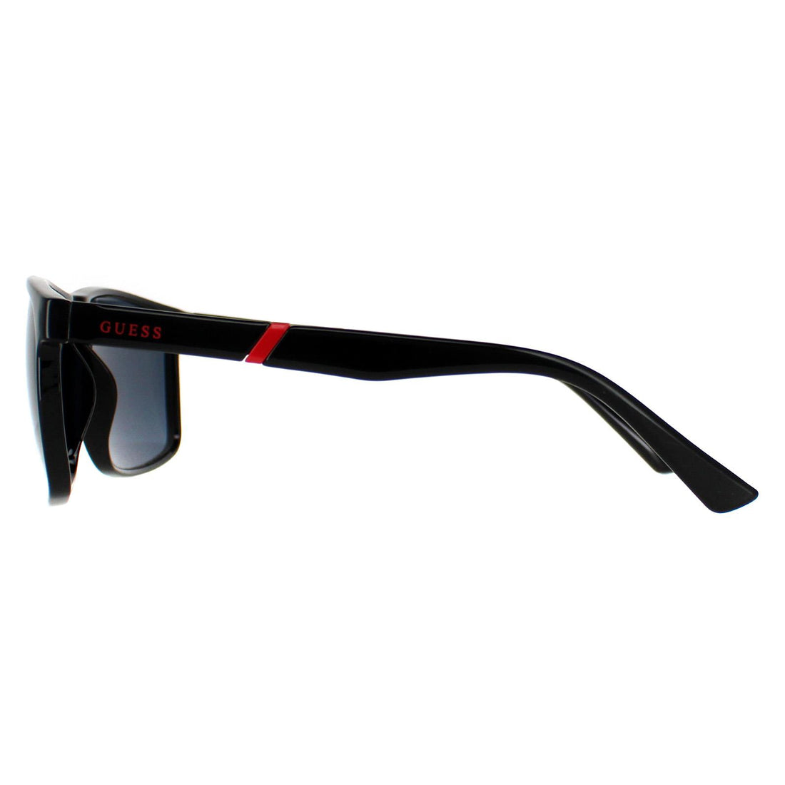 Guess Sunglasses GF0255 01A Shiny Black Smoke