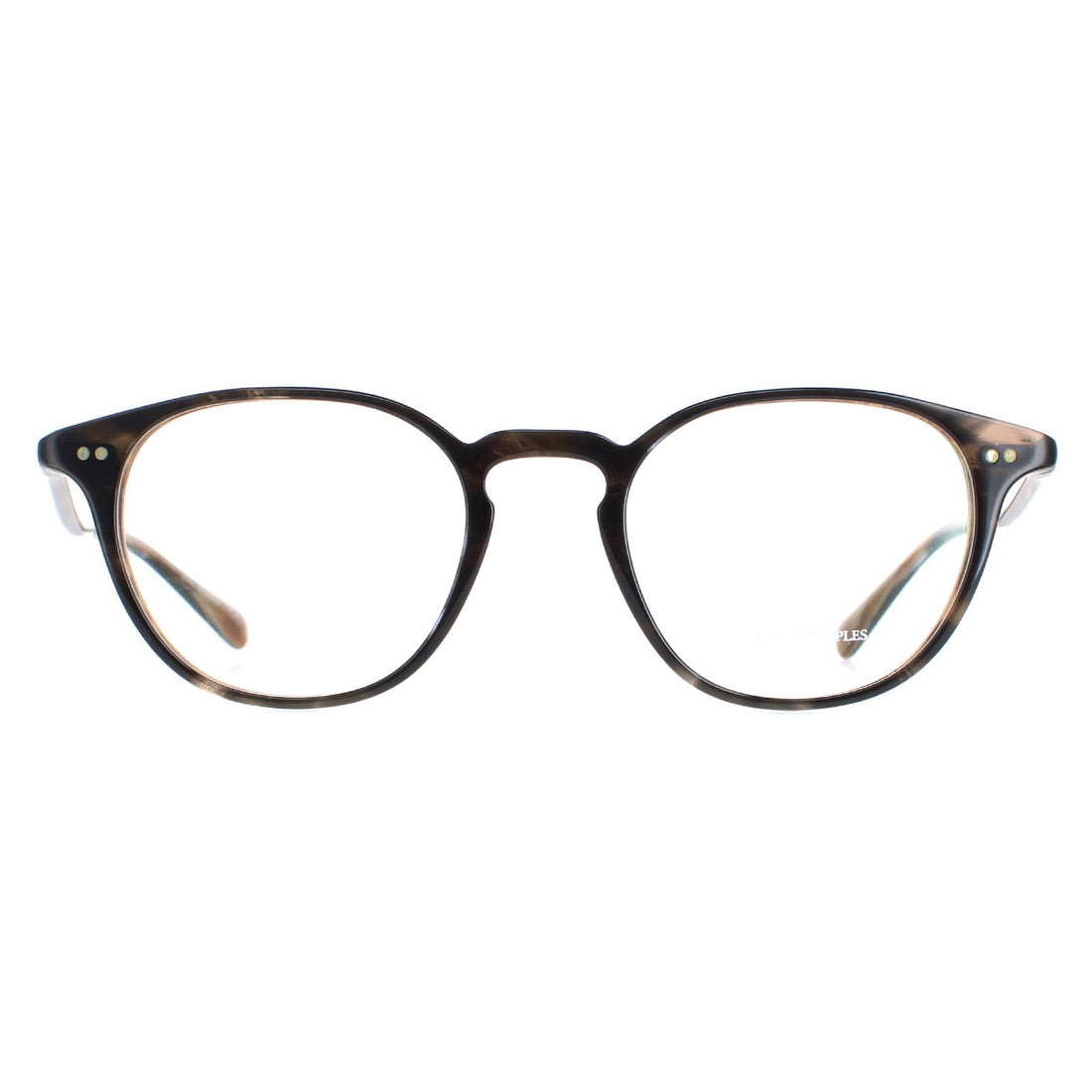 Oliver Peoples Glasses Frames OV5062 Emerson 1683 Navy Bark Brown Horn Men Women