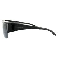 Polaroid Suncovers Fitover Sunglasses P8405 KIH Y2 Black Grey Polarized