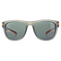 Polaroid PLD 2066/S Sunglasses Matt Grey Orange / Grey Silver Polarized