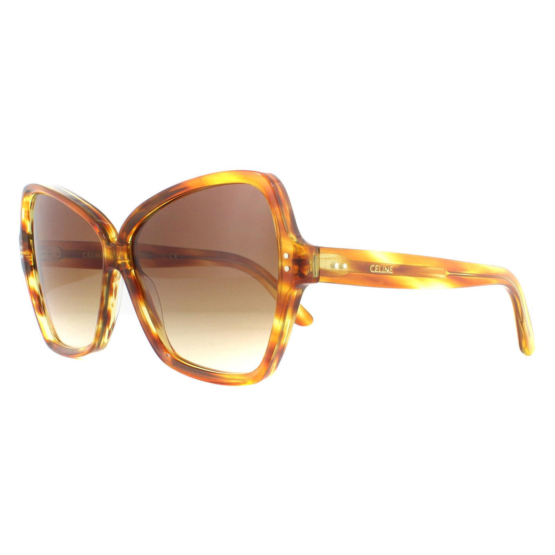 Celine Sunglasses CL40064I 56F Havana Brown Gradient