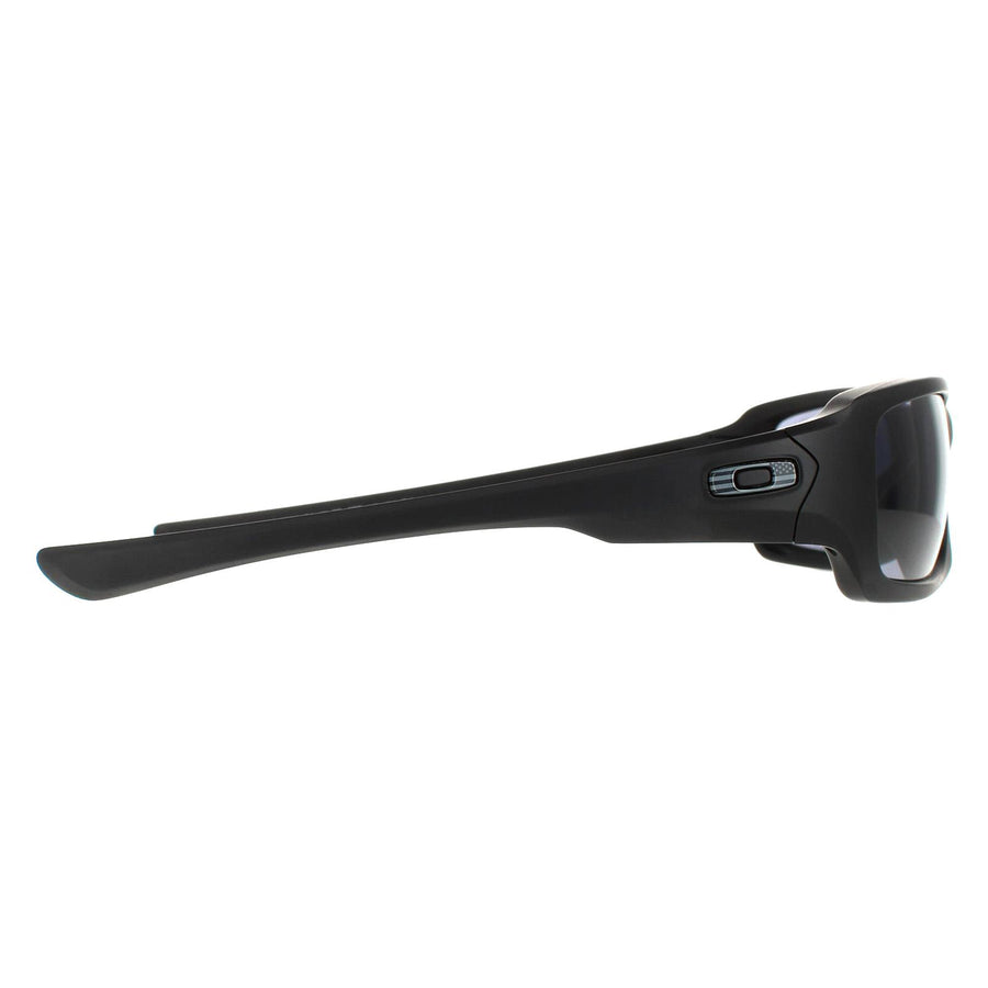 Oakley Sunglasses Fives Squared Si OO9238-33 Matte Black Flag Grey