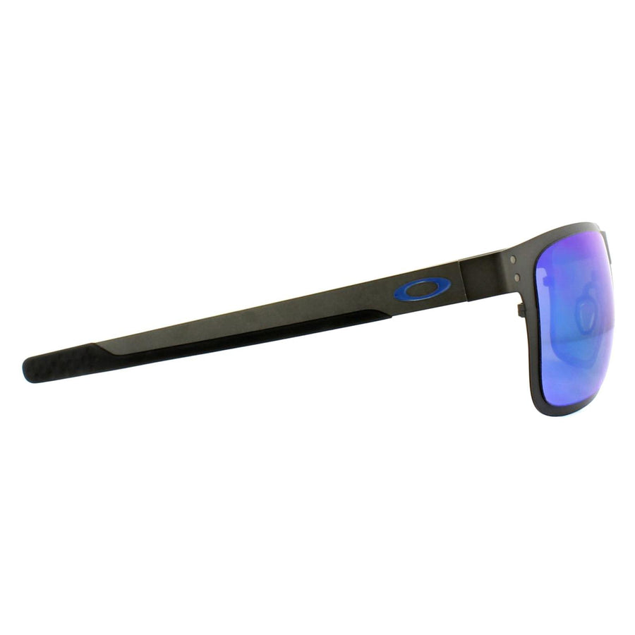 Oakley Sunglasses Holbrook Metal OO4123-07 Matt Gunmetal Prizm Sapphire Polarized