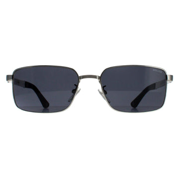 Police Sunglasses SPLA54M Origins 28 589X Shiny Silver Dark Grey