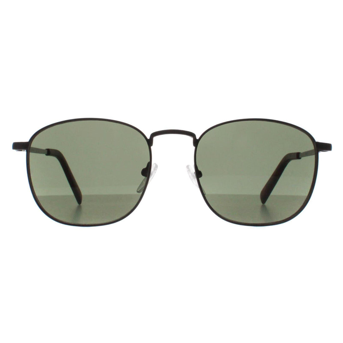 Calvin Klein Sunglasses CK20122S 001 Matte Black Solid Green G15