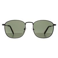 Calvin Klein Sunglasses CK20122S 001 Matte Black Solid Green G15