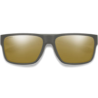 Smith Sunglasses Soundtrack FRE QE Matte Brown ChromaPop Polarized Bronze Mirror
