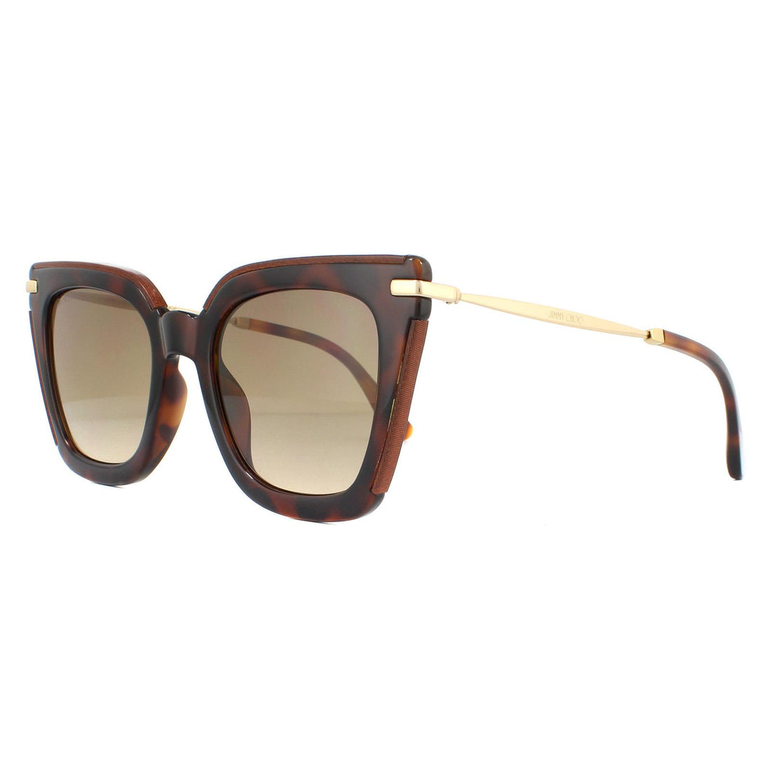 Jimmy Choo Sunglasses Ciara/G/S OCY HA Glitter Havana Brown Gradient