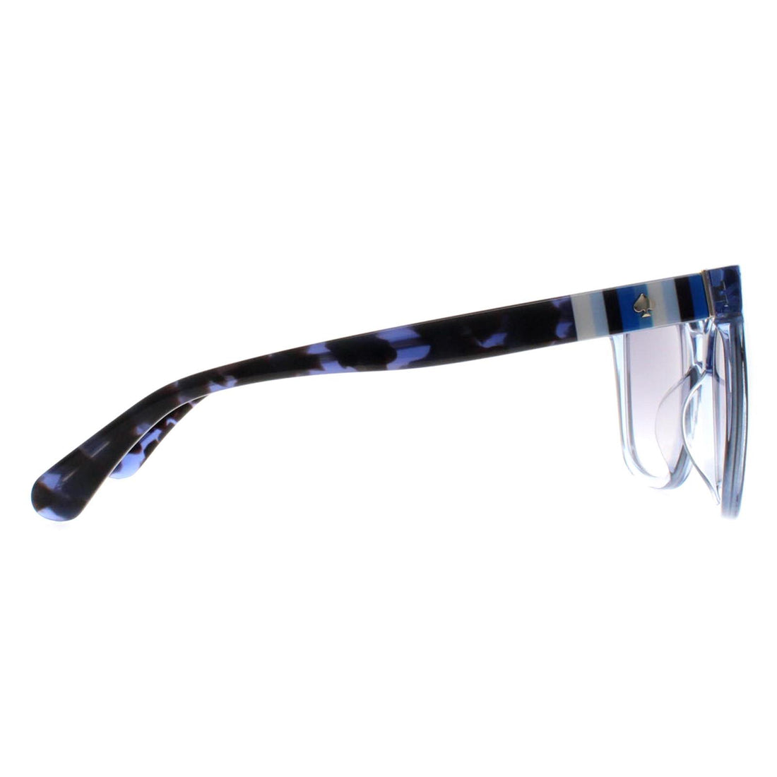 Kate Spade Sunglasses Kiya/S PJP IC Blue Gray Gradient Silver Mirror