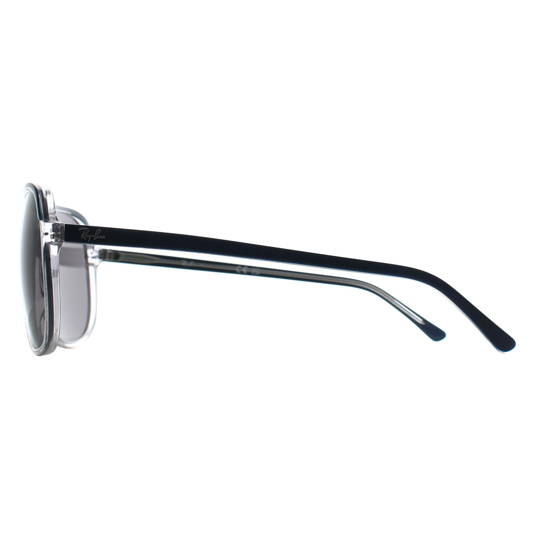 Ray-Ban Sunglasses Bill RB2198 1341B1 Blue on Transparent Dark Grey