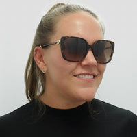 Bvlgari Sunglasses BV8225B 504/13 Dark Havana Brown Gradient