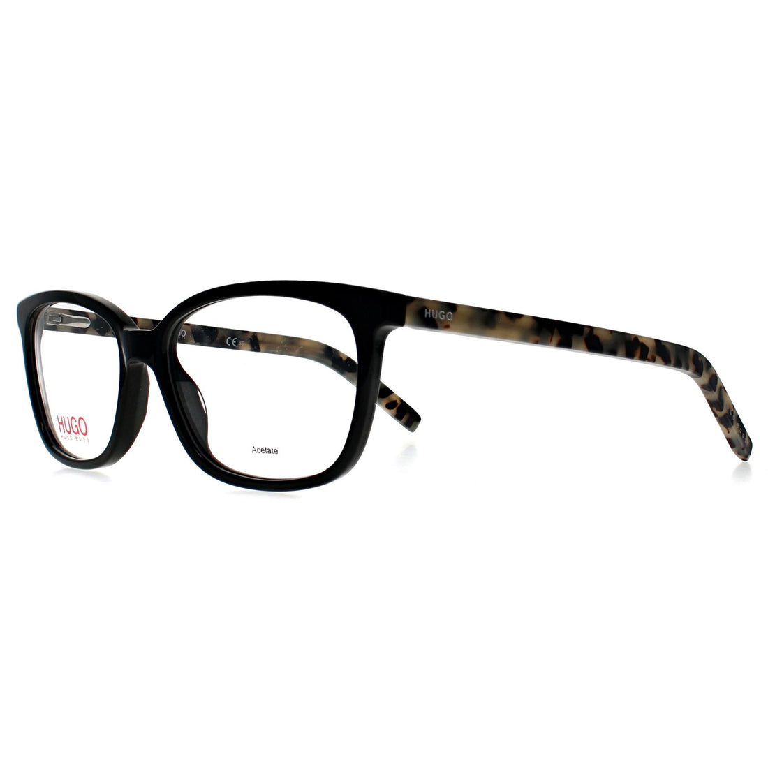 Hugo by Hugo Boss Glasses Frames HG 0257 WR7 Black Grey Havana Women