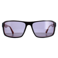 Duck and Cover Sunglasses DCS024 C1 Black on Red Grey