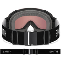 Smith Ski Goggles I/O Mag 0JX 4B Black ChromaPop Everyday Blue Mirror & CP Storm Blue Sensor Mirror