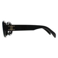 Celine Sunglasses CL40194U Triomphe 03A Sparkly Black with Gold Grey
