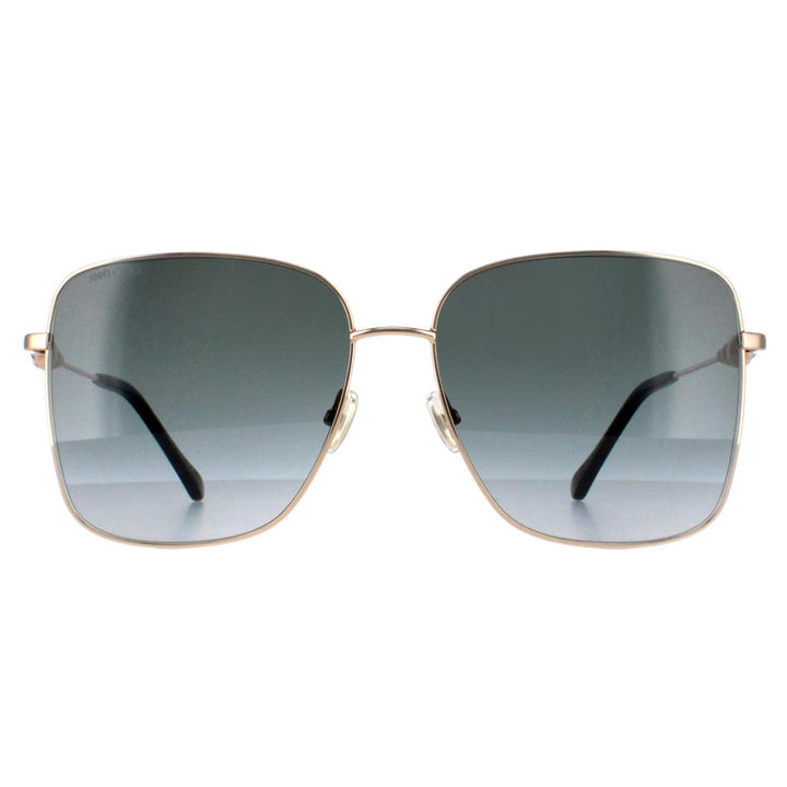 Jimmy Choo Sunglasses HESTER/S 2M2 9O Gold Grey Gradient