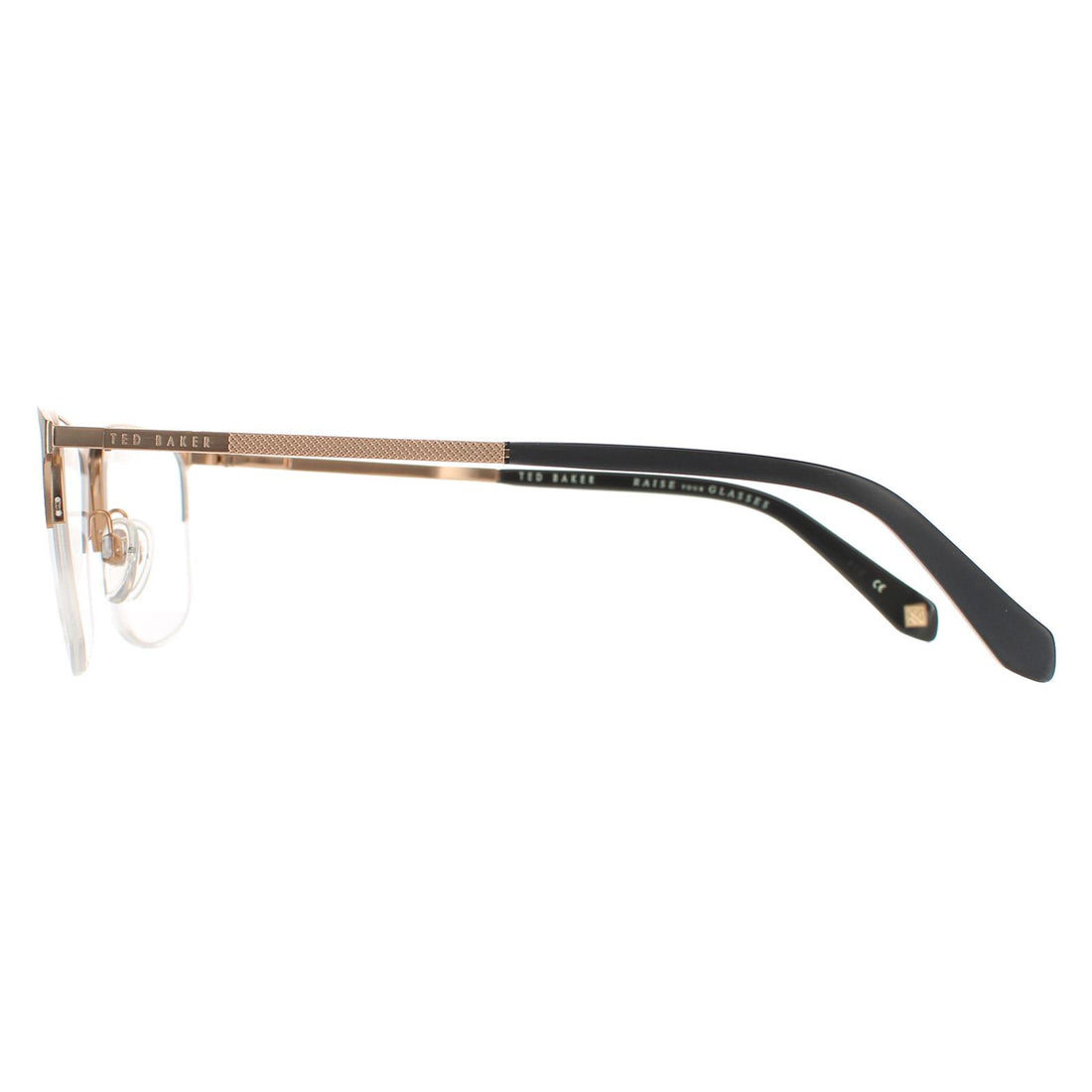 Ted Baker Glasses Frames TB4269 Marsh 003 Black and Copper Men