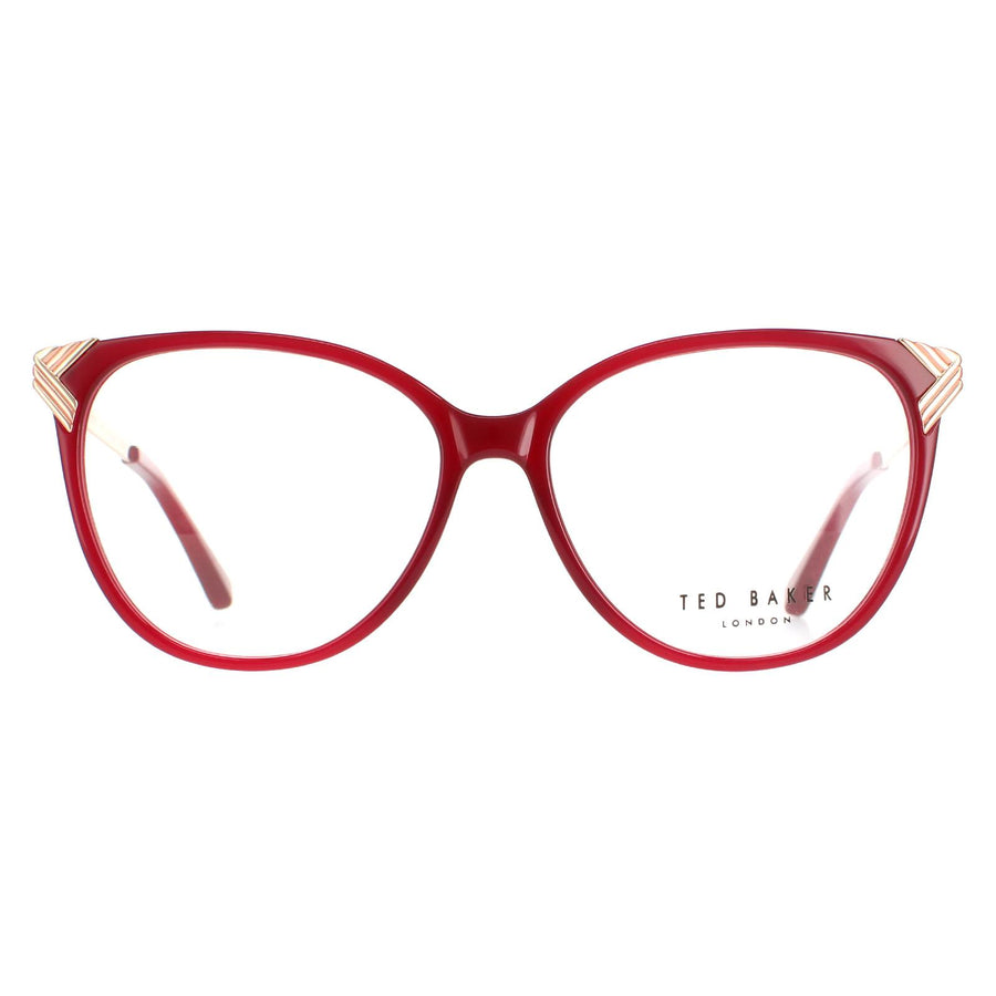 Ted Baker Glasses Frames TB9197 Marcy 200 Burgundy Women