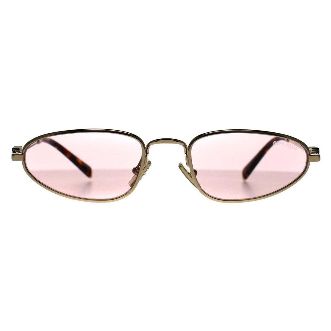 Miu Miu Sunglasses MU52AS ZVN4I0 Pale Gold Pink
