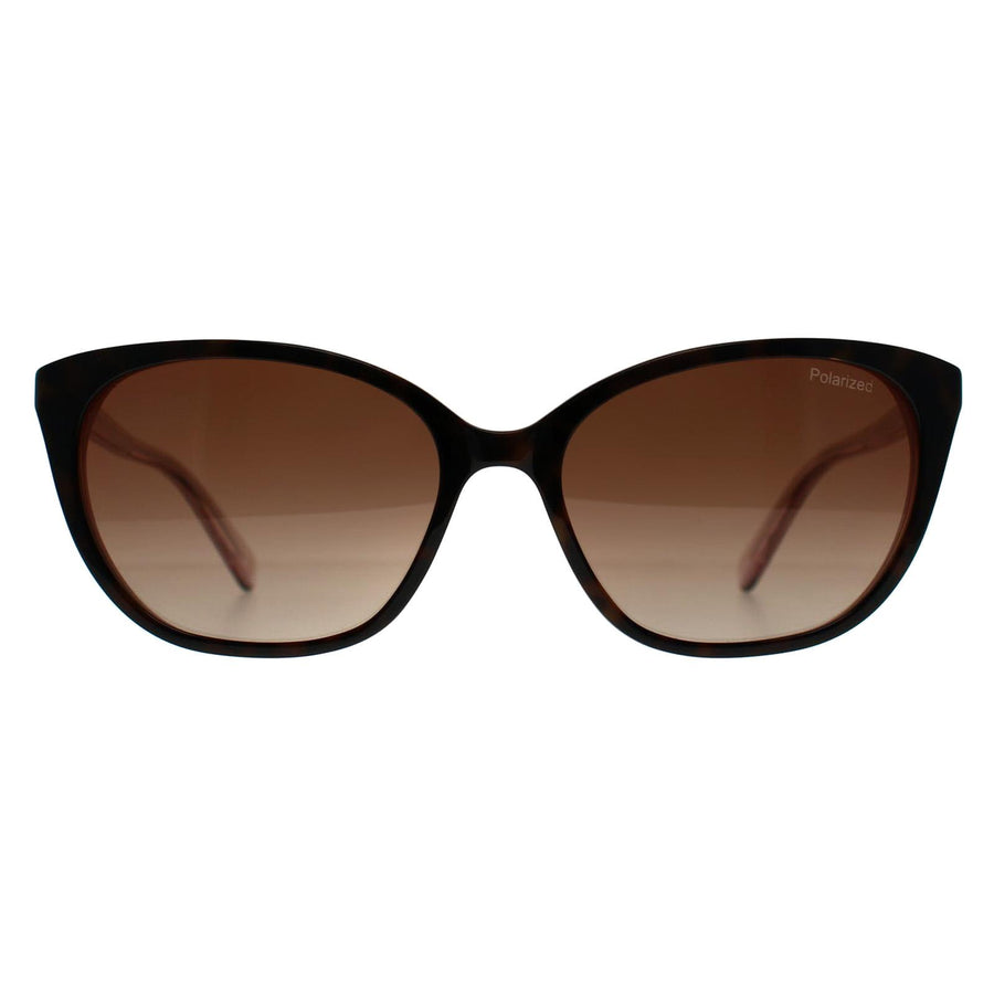 Banana Republic Sunglasses BR 2001/S S0R LA Brown Havana Pink Brown Gradient Polarized