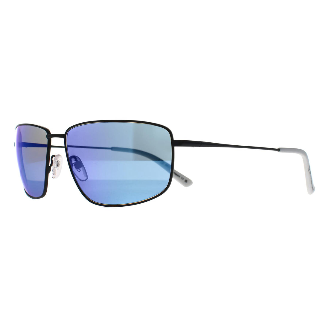 BMW Motorsport Sunglasses BS0027 02X Black Blue Mirror