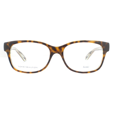 Tommy Hilfiger Glasses Frames TH 1017 1IL Havana Transparent Grey Men Women