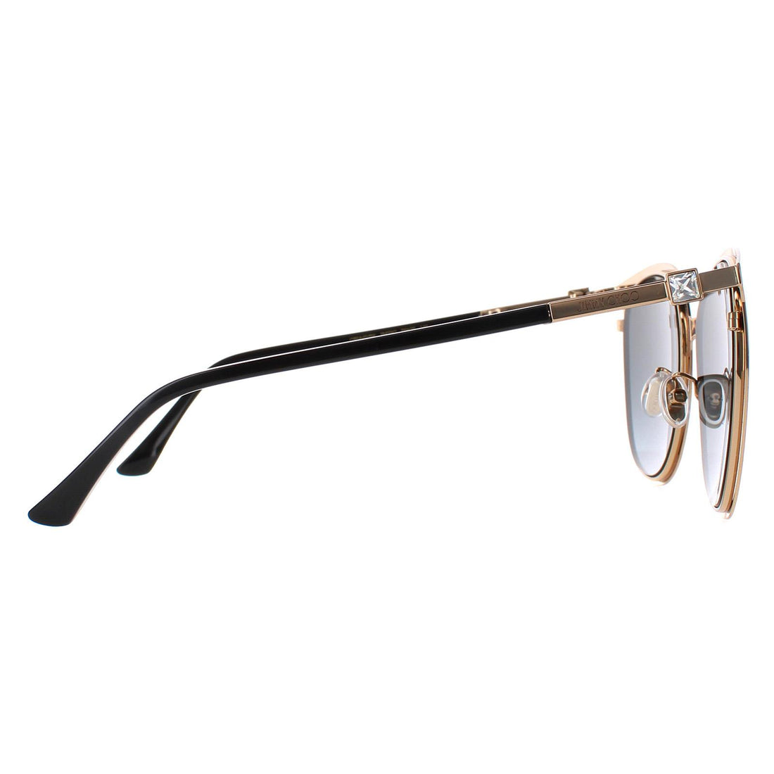 Jimmy Choo Sunglasses ORIA/G/SK 2M2 9O Black Gold Dark Grey Gradient