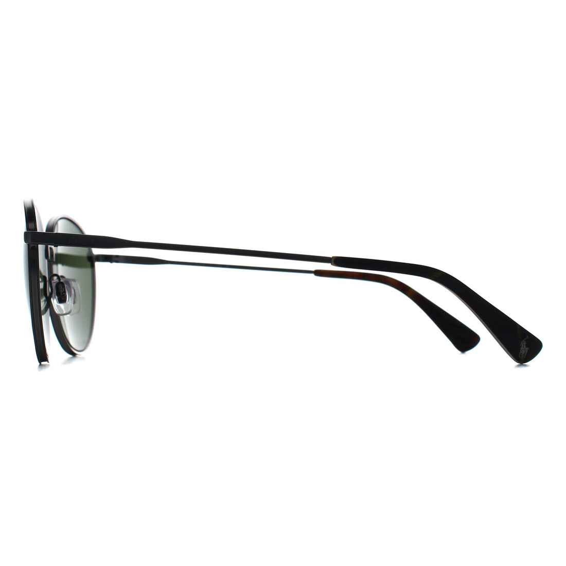Polo Ralph Lauren Sunglasses PH3163 926671 Semishiny Gunmetal Bottle Green
