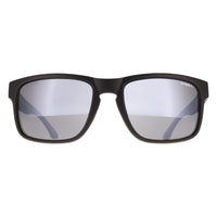 O'Neill Sunglasses ONS Coastline2.0 104P Matte Black Smoke Solid Silver Flash Polarized