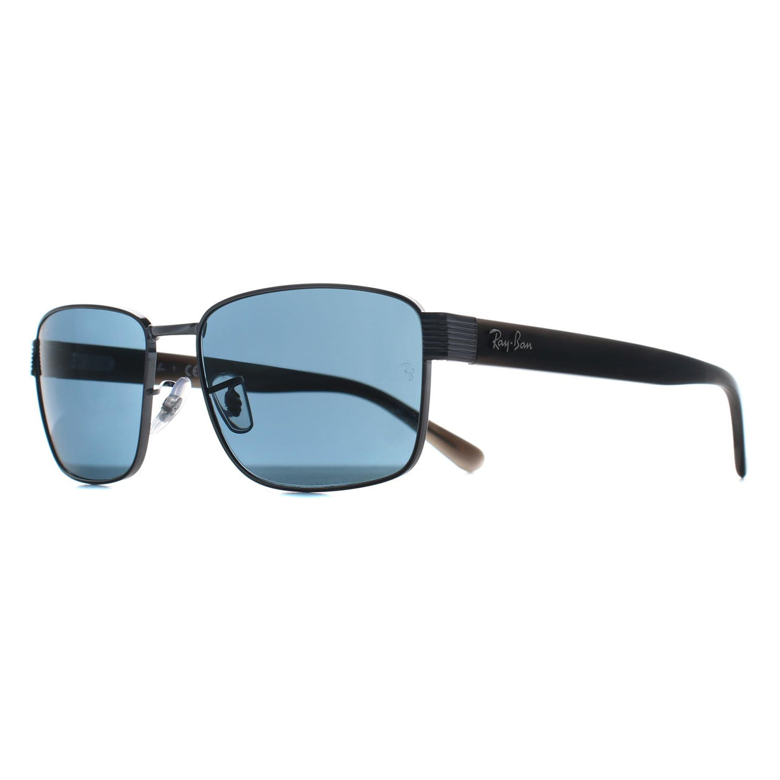Ray-Ban Sunglasses RB3750 004/R5 Gunmetal Havana Grey Blue