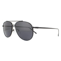Salvatore Ferragamo Sunglasses SF201S 002 Matte Black Grey
