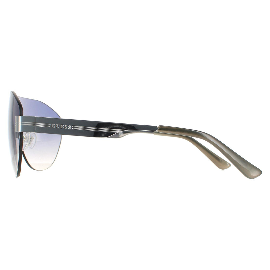 Guess Sunglasses GF6161 11W Matte Light Nickeltin Blue Gradient