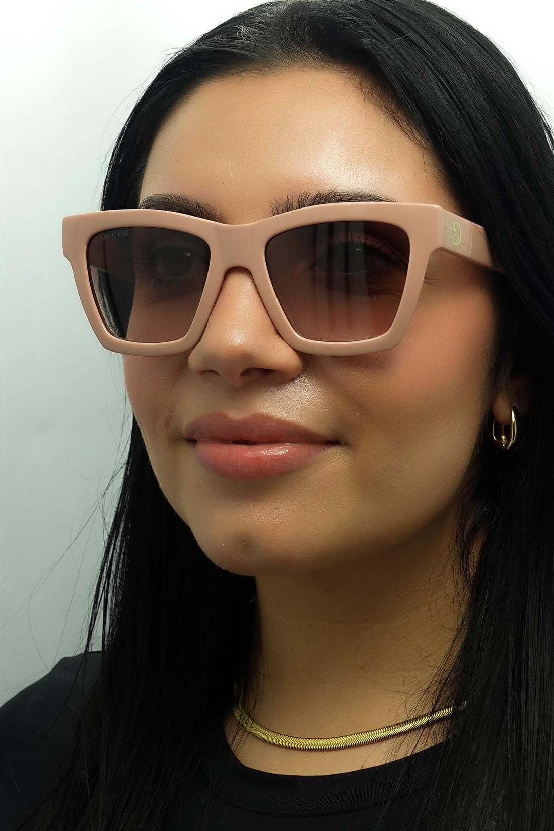 Gucci Sunglasses GG1714S 005 Pink Brown Gradient