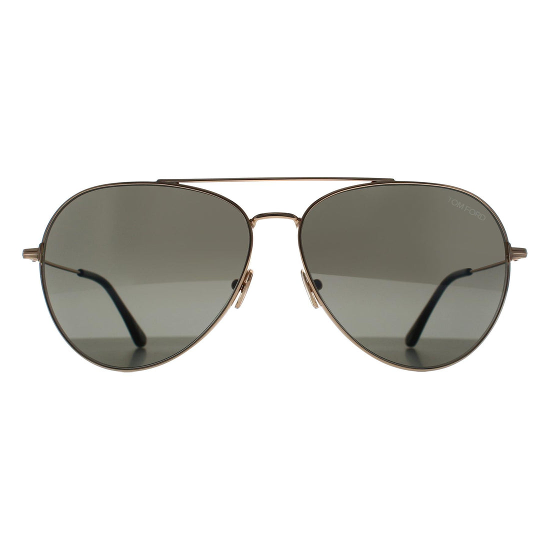 Tom Ford Sunglasses Dashel FT0996 28A Shiny Rose Gold Smoke Grey