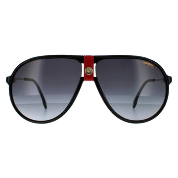 Carrera Sunglasses 1034S Y11 9O Gold Red and Black Grey Gradient