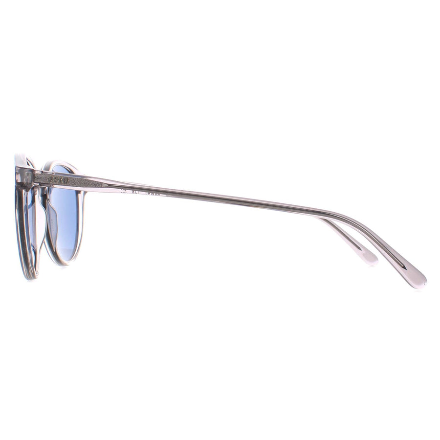 Polo Ralph Lauren Sunglasses PH4110 541380 Shiny Transparent Grey Dark Blue