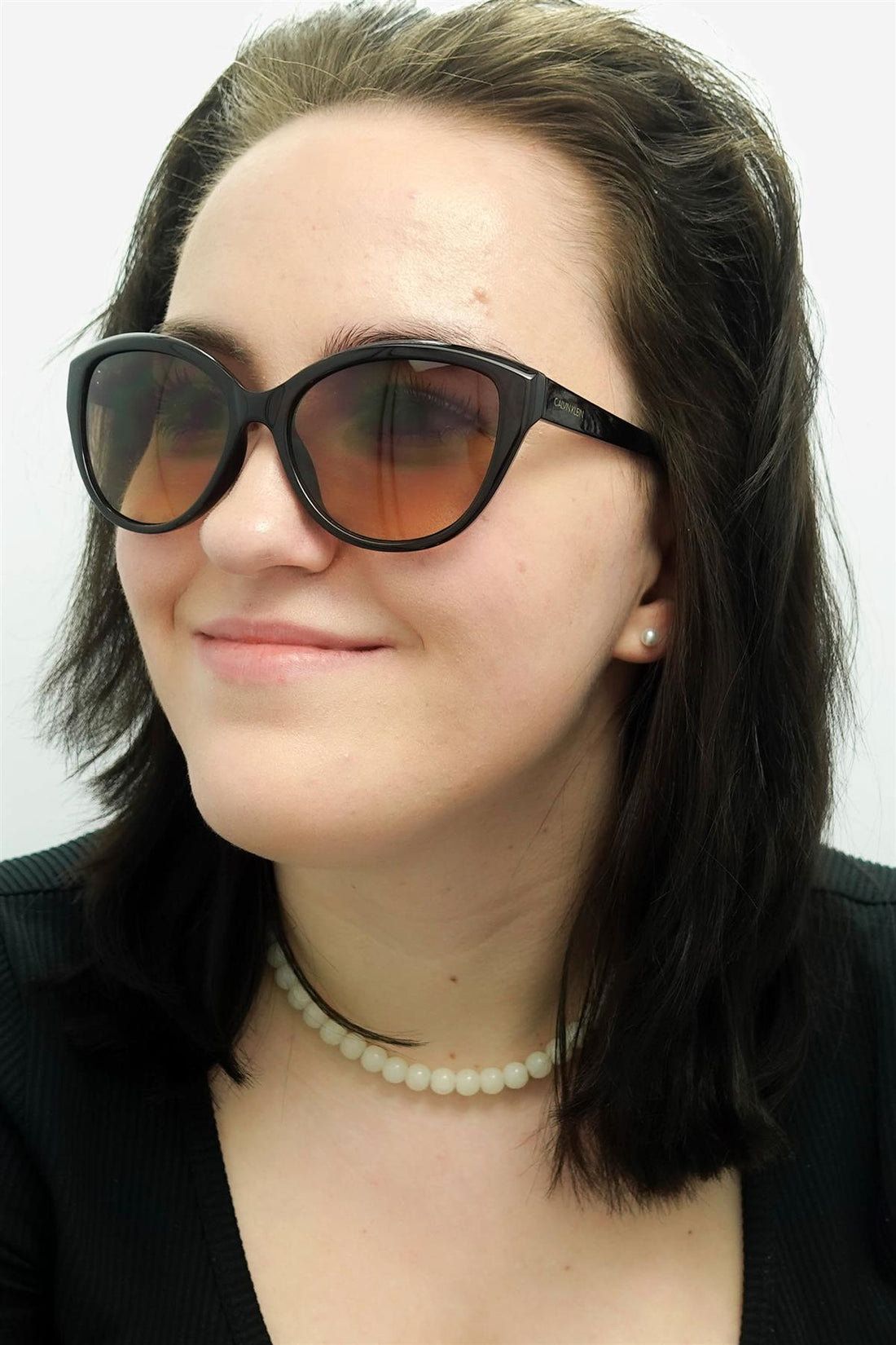 Calvin Klein Sunglasses CK19536S 210 Crystal Brown Brown
