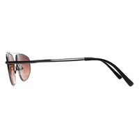 Serengeti Sunglasses Marlon SS539004 Shiny Dark Gunmetal Mineral Polarized Drivers Gradient
