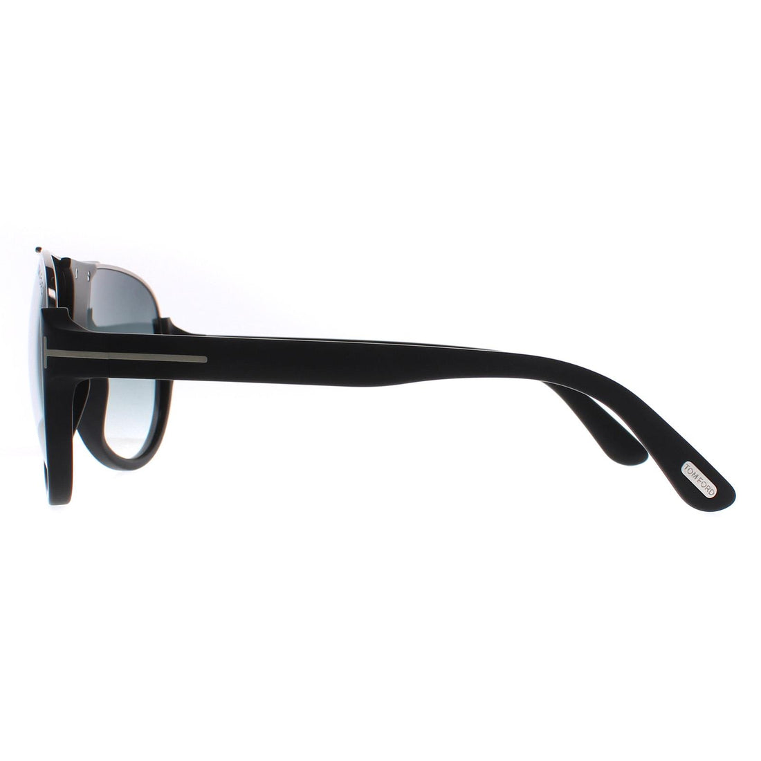 Tom Ford Sunglasses 0334 Dimitry 02W Matt Black Blue Grey Gradient