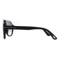 Tom Ford Sunglasses 0334 Dimitry 02W Matt Black Blue Grey Gradient