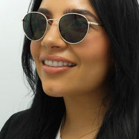 Smarty Sunglasses X1120 A Gold Green
