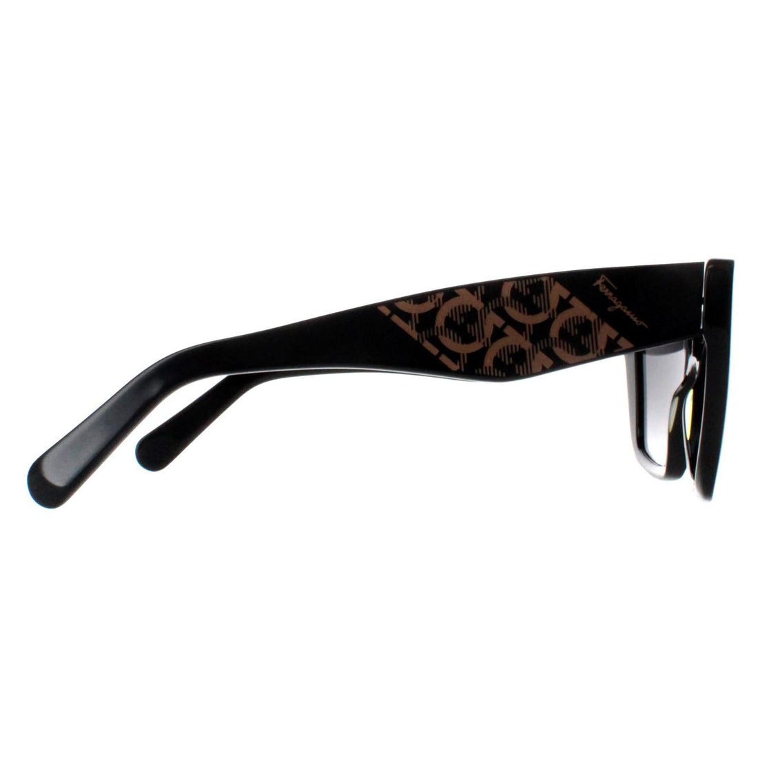 Salvatore Ferragamo Sunglasses SF1081SE 001 Black Grey Gradient
